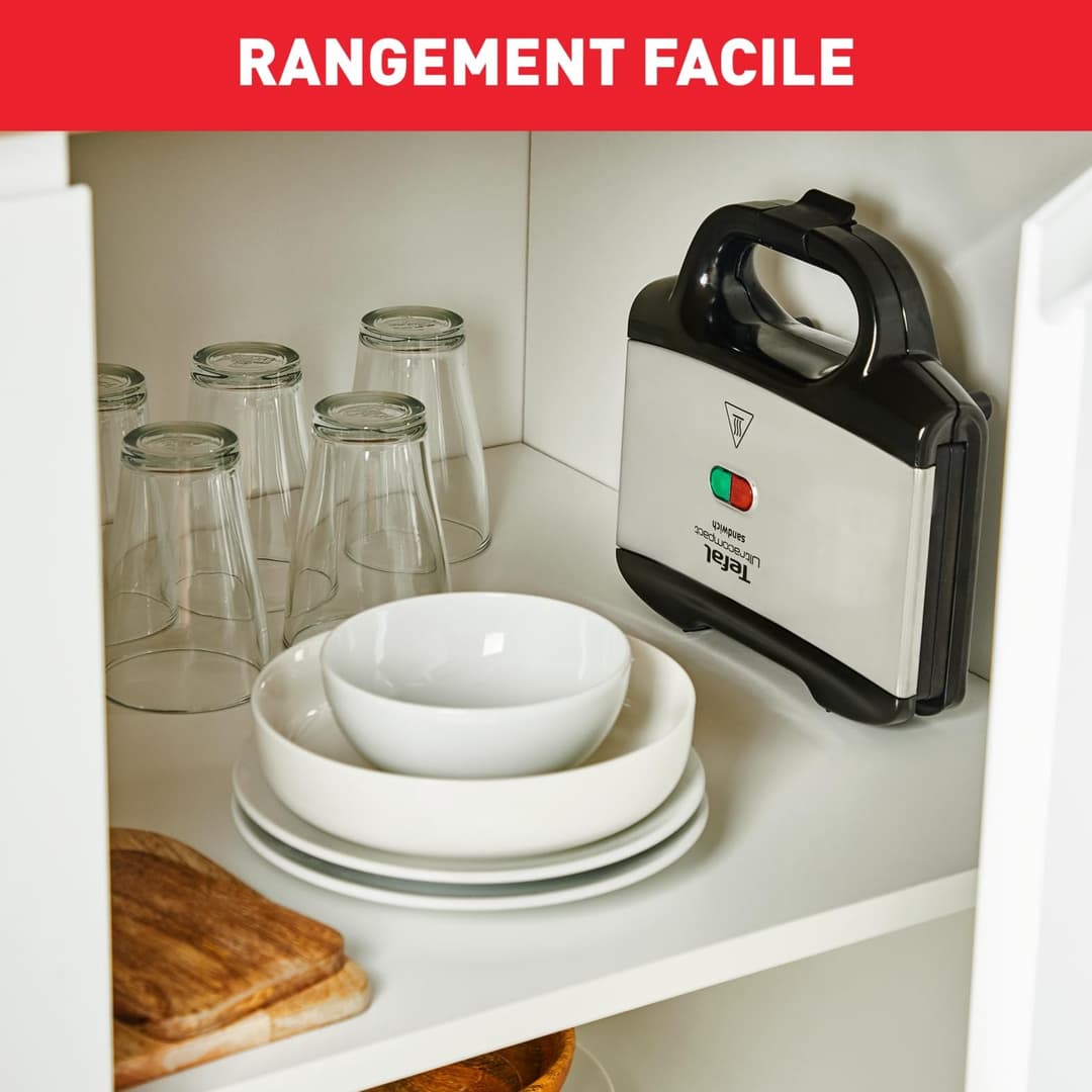 Tefal SM1552 Sandwich Maker - Black - Image 7
