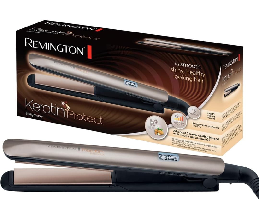 Remington Keratin Protect S8540 Straightener - Grey - Image 1