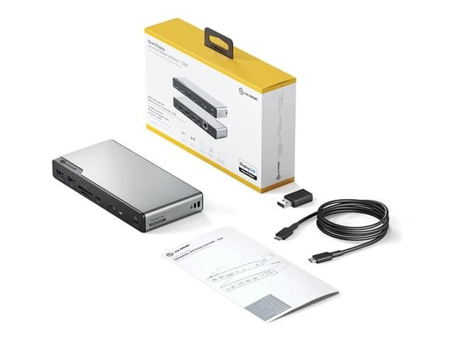 ALOGIC DV4 Docking Station Black