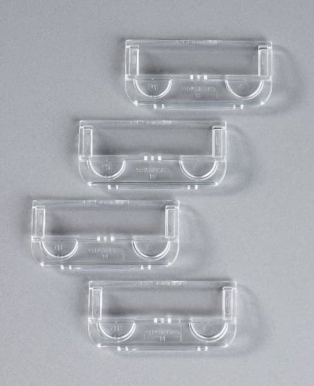 Rexel Crystalfile Crystal Tab Clear (50) - Image 1