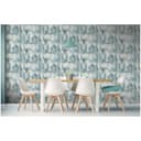 Arthouse Esselle Painterly Pattern Wallpaper - Blue thumbnail 1