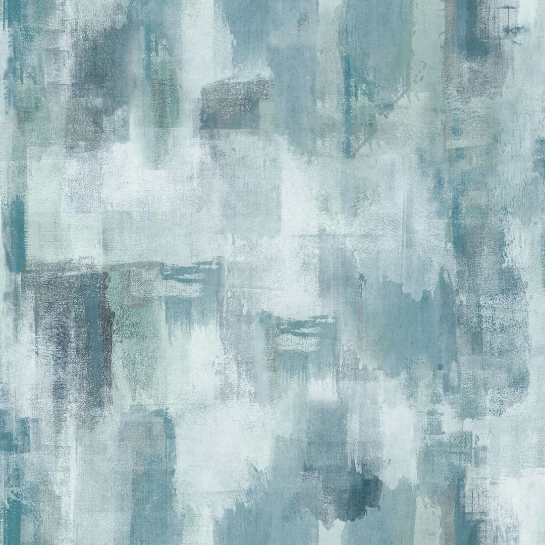 Arthouse Esselle Painterly Pattern Wallpaper - Blue - Image 4