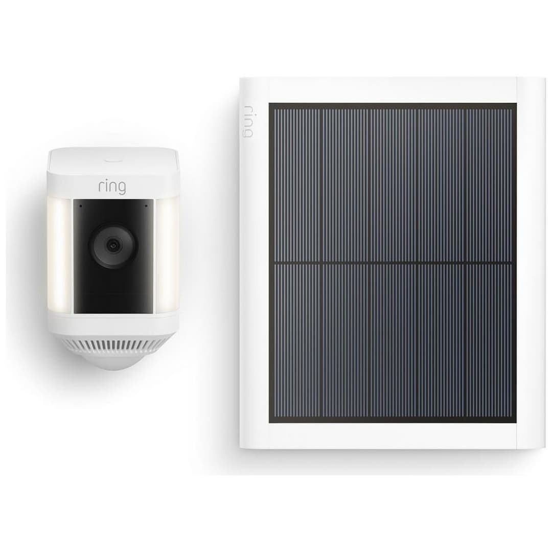 Ring Solar Panel 2nd Gen USB-C White - Image 1