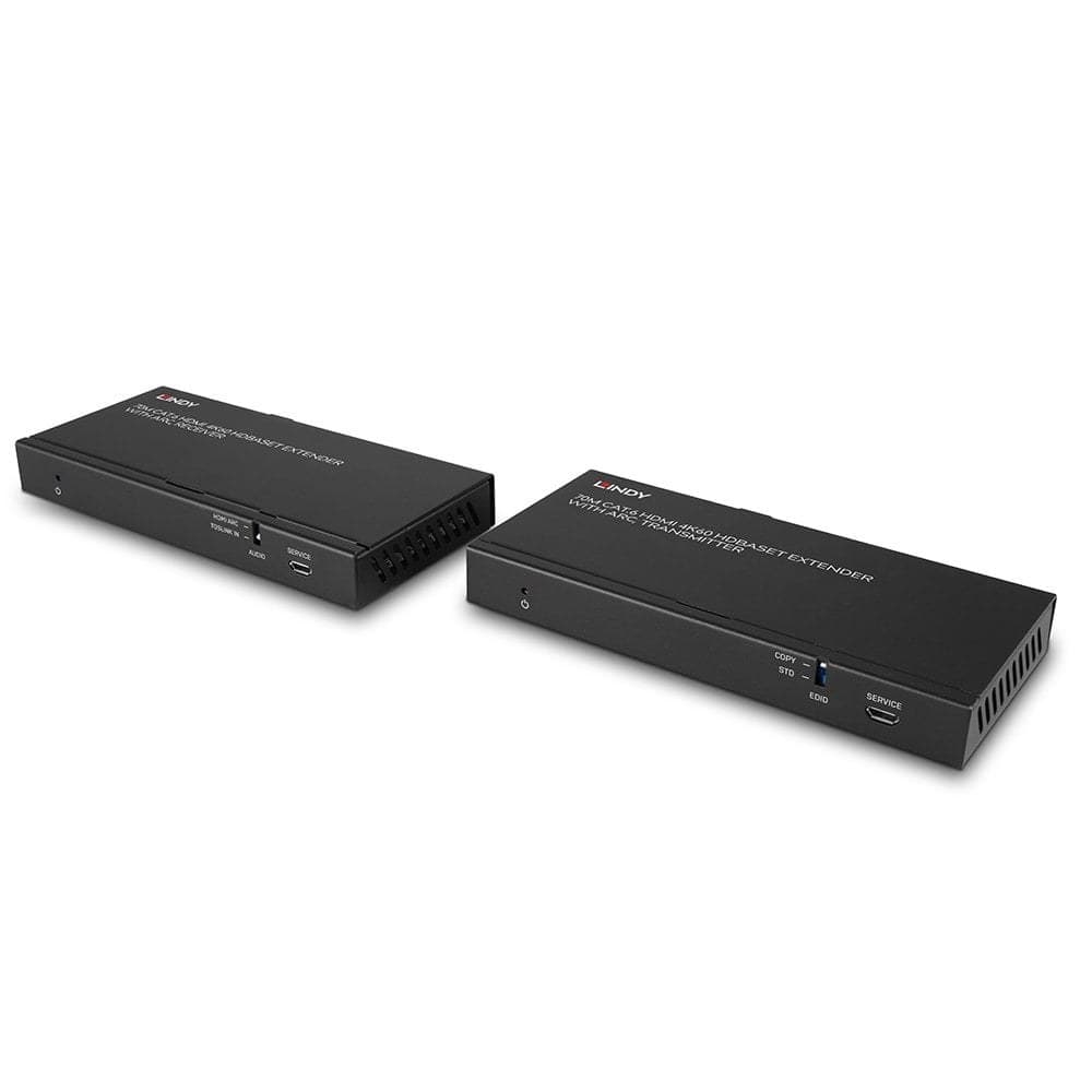 Lindy 70m Cat.6 HDMI 4K60, Audio, IR and RS-232 HDBaseT Extender with ARC - Image 2