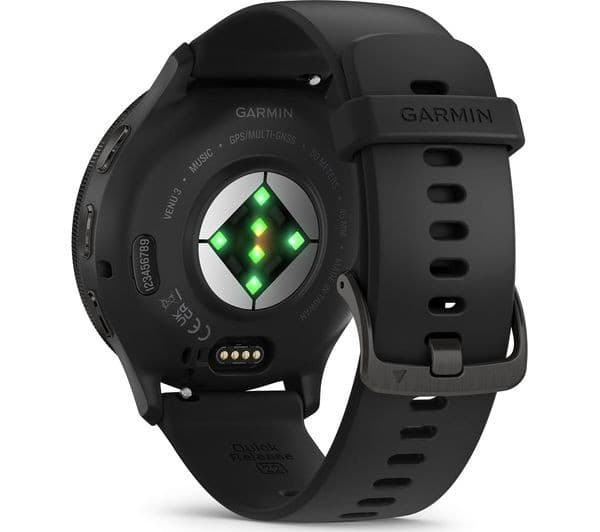 Garmin Venu 3 GPS Smartwatch 45mm - Slate & Black - Image 5