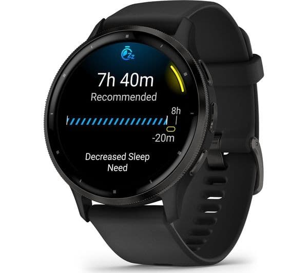 Garmin Venu 3 GPS Smartwatch 45mm - Slate & Black - Image 7