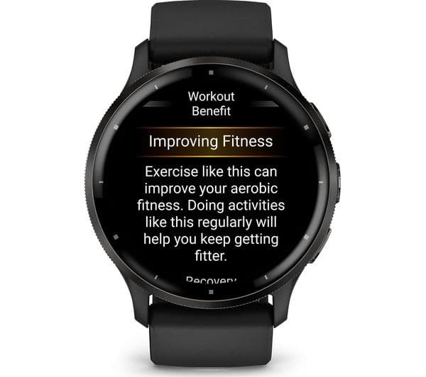 Garmin Venu 3 GPS Smartwatch 45mm - Slate & Black - Image 8