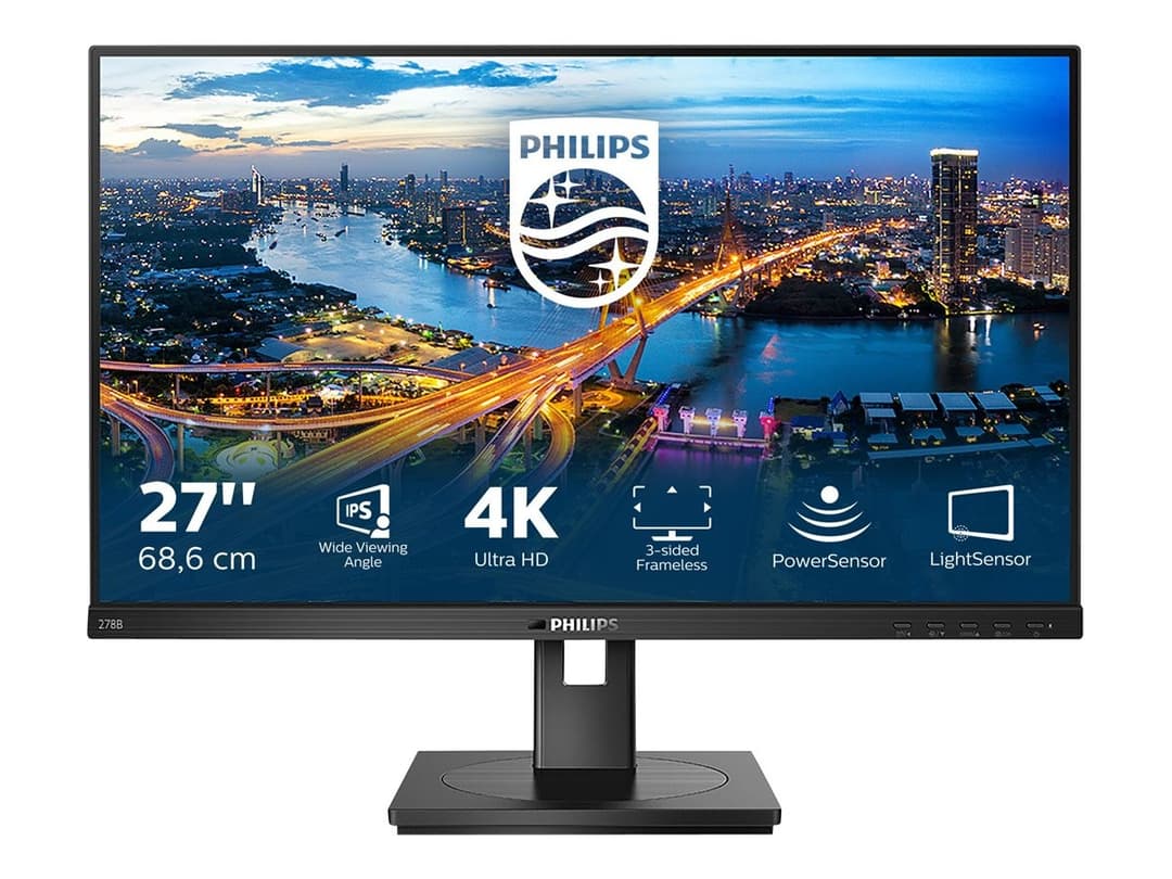 Philips B Line 278B1 27" 4K Monitor Black - Image 1