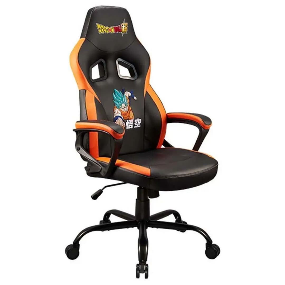 Subsonic Dragon Ball Z Gaming Chair - Black and Orange - Image 1