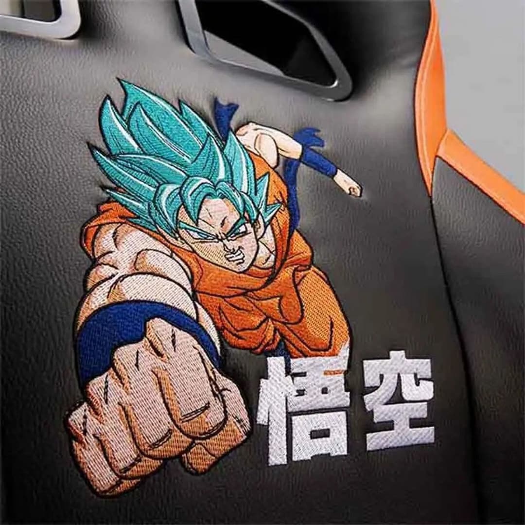 Subsonic Dragon Ball Z Gaming Chair - Black and Orange - Image 9