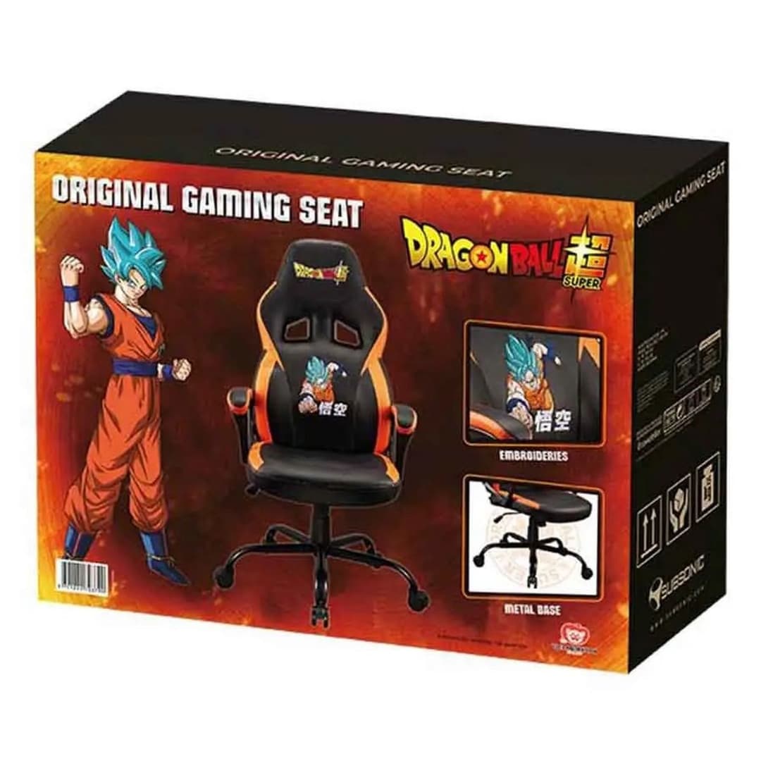 Subsonic Dragon Ball Z Gaming Chair - Black and Orange - Image 10
