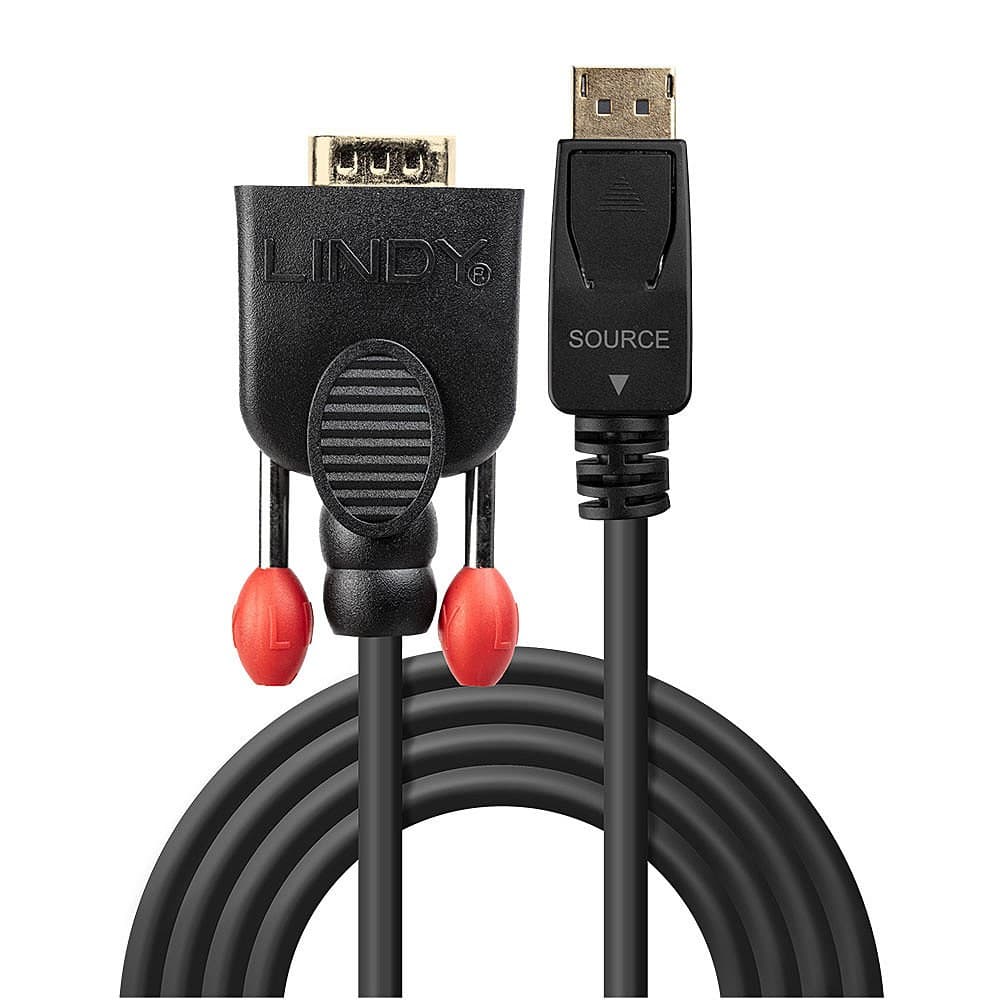 Lindy 2m DisplayPort to VGA Cable - Image 2