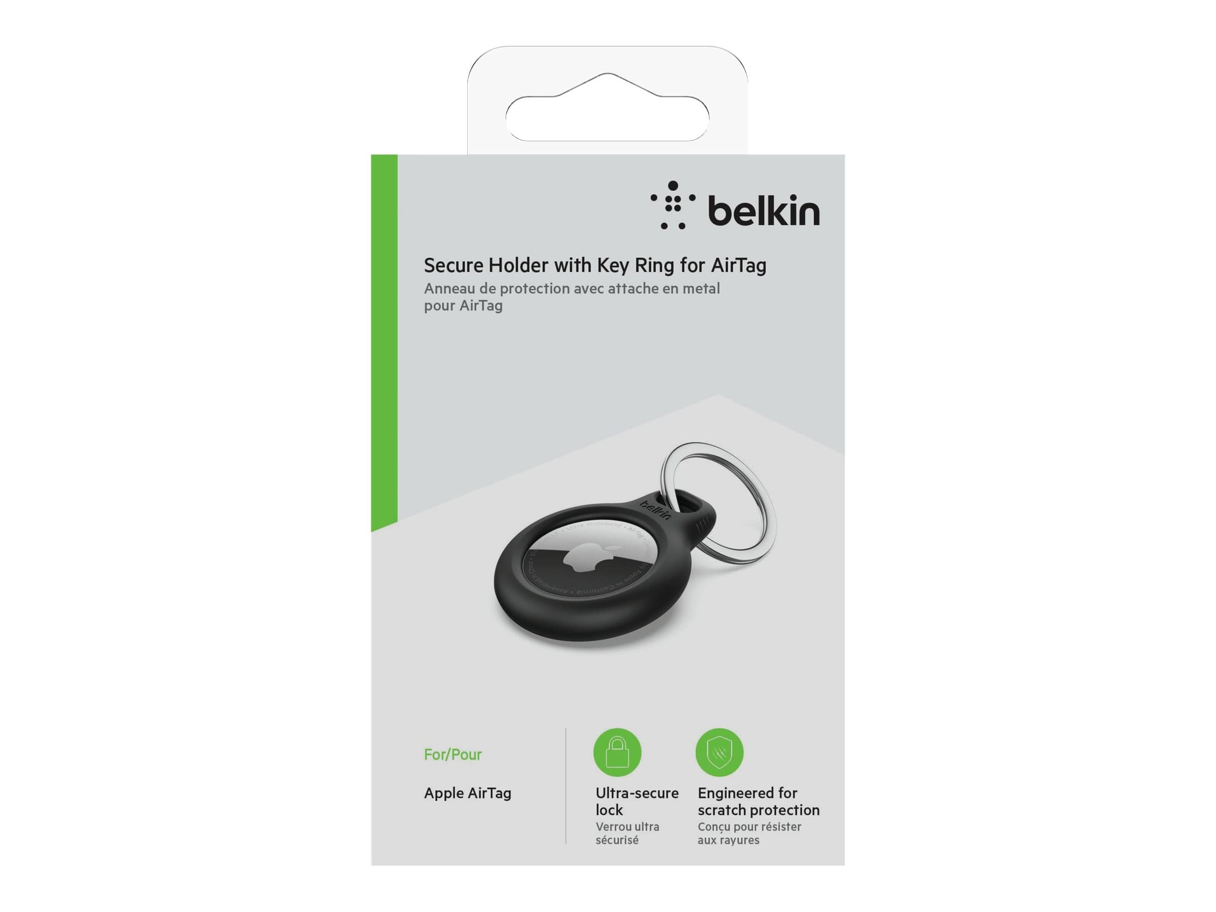 Belkin AirTag Secure Holder Black