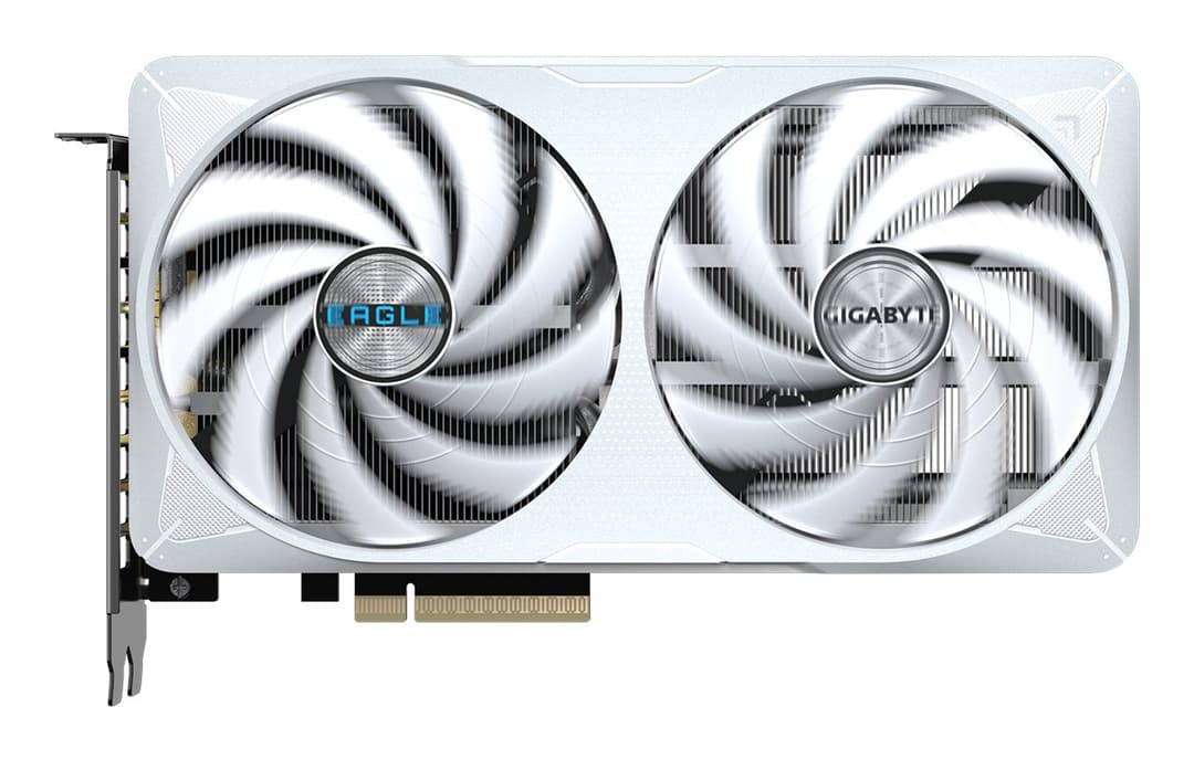 GIGABYTE GeForce RTX 5060 Ti EAGLE OC ICE 16G Graphics Card - 16GB GDDR7, 128bit, PCI-E 5.0, 2617MHz Core Clock, 3 x DisplayPort, 1 x HDMI, GV-N506TEAGLEOC ICE-16GD - Image 2
