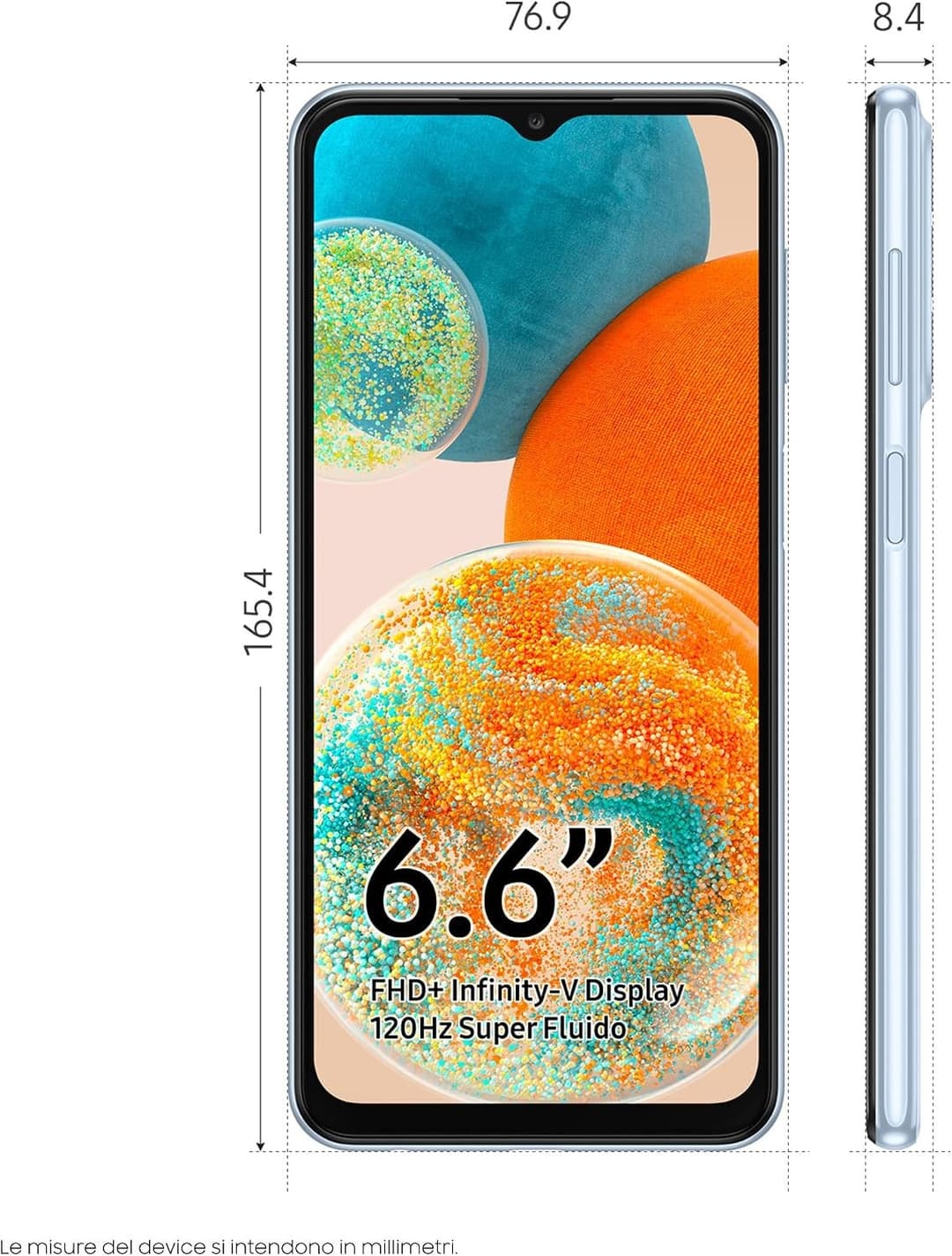 Samsung Galaxy A23 5G 128GB Blue (Dual SIM, Unlocked) - Image 3
