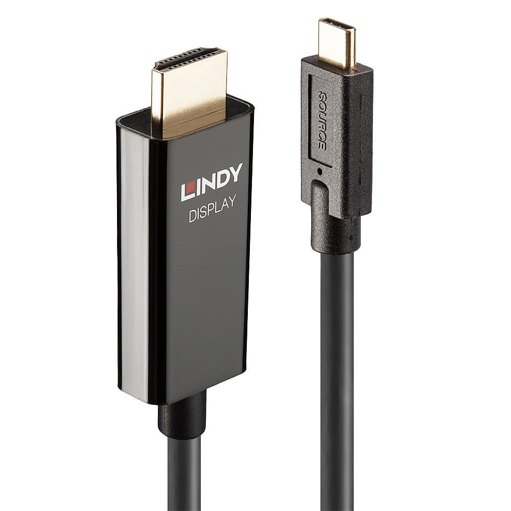 Lindy 10m USB Type C to HDMI 4K60 Adapter Cable with HDR - Image 1