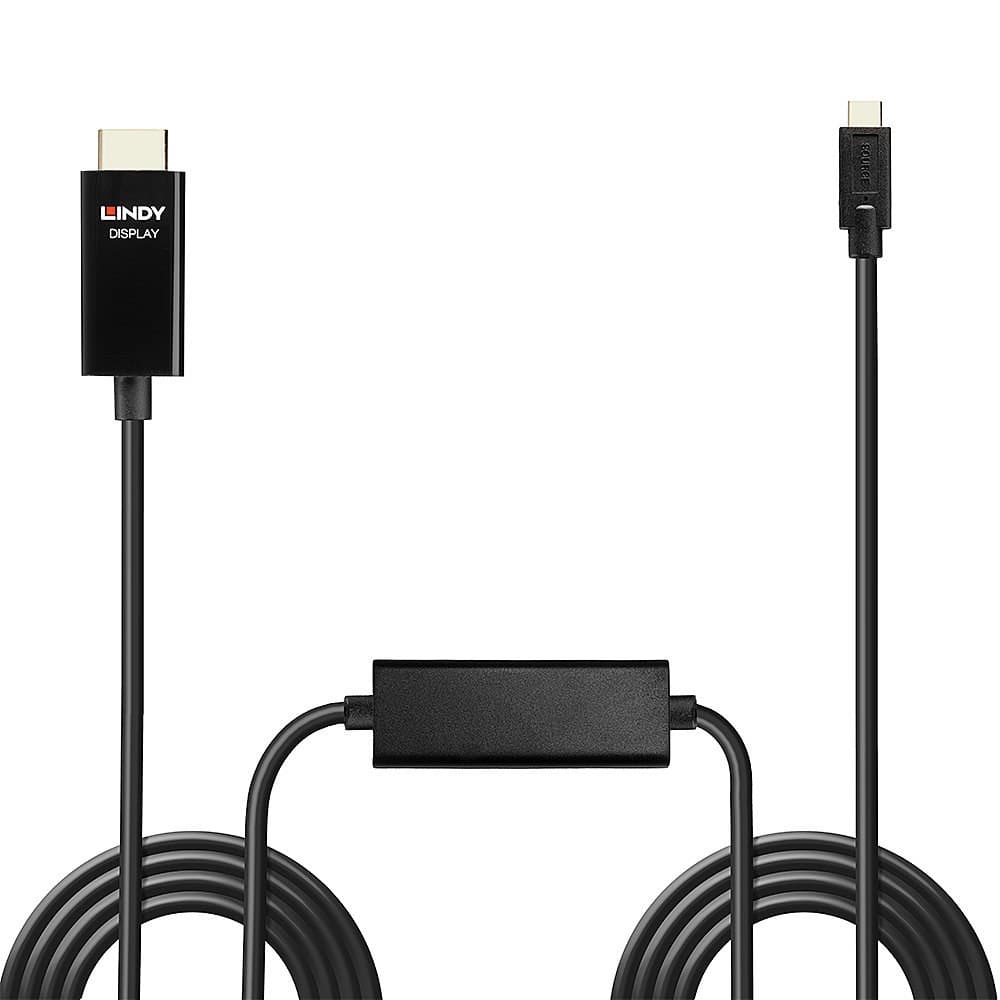 Lindy 10m USB Type C to HDMI 4K60 Adapter Cable with HDR - Image 2