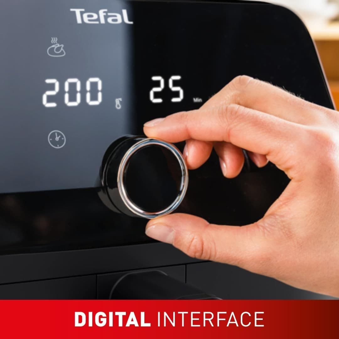 Tefal Easy Fry Mega Air Fryer 7.5L Black (EY8558) - Image 7
