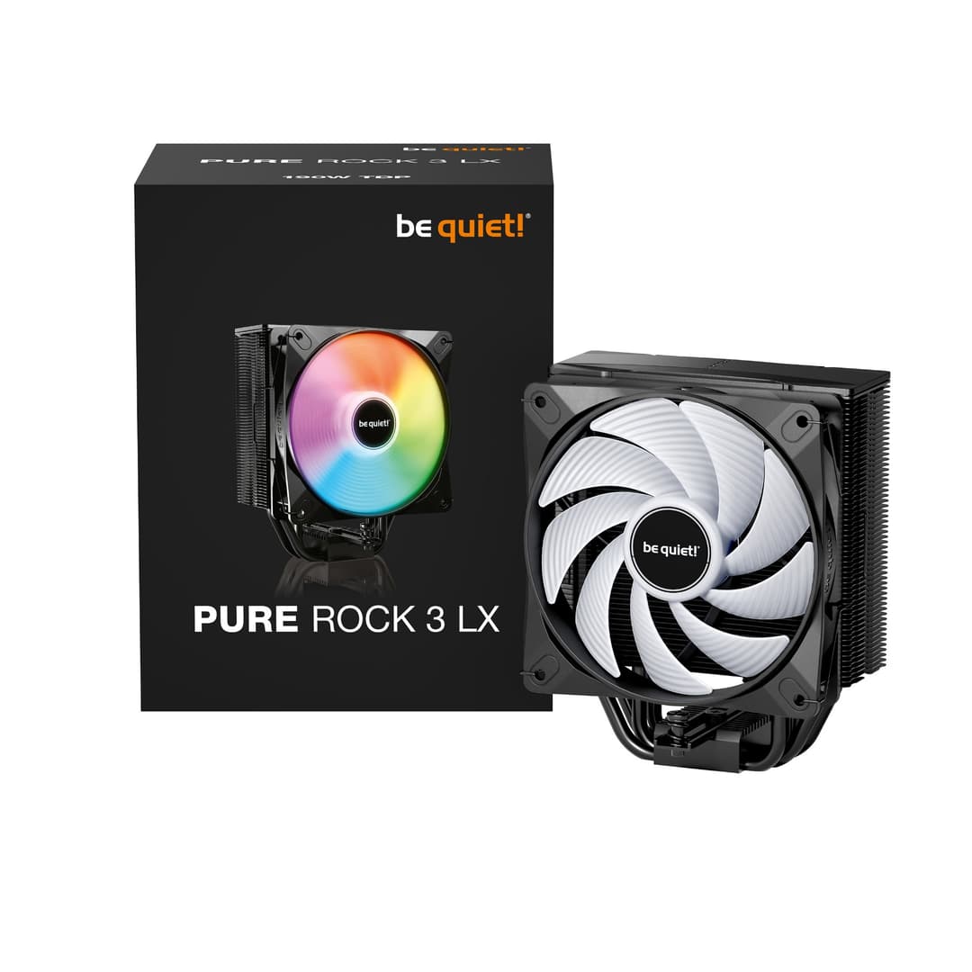 be quiet! Pure Rock 3 120mm Air CPU Cooler - Black - Image 1