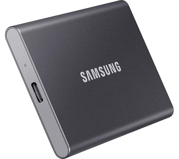 Samsung T7 Portable SSD USB 3.2 Gen 2 2TB - Grey - Image 2