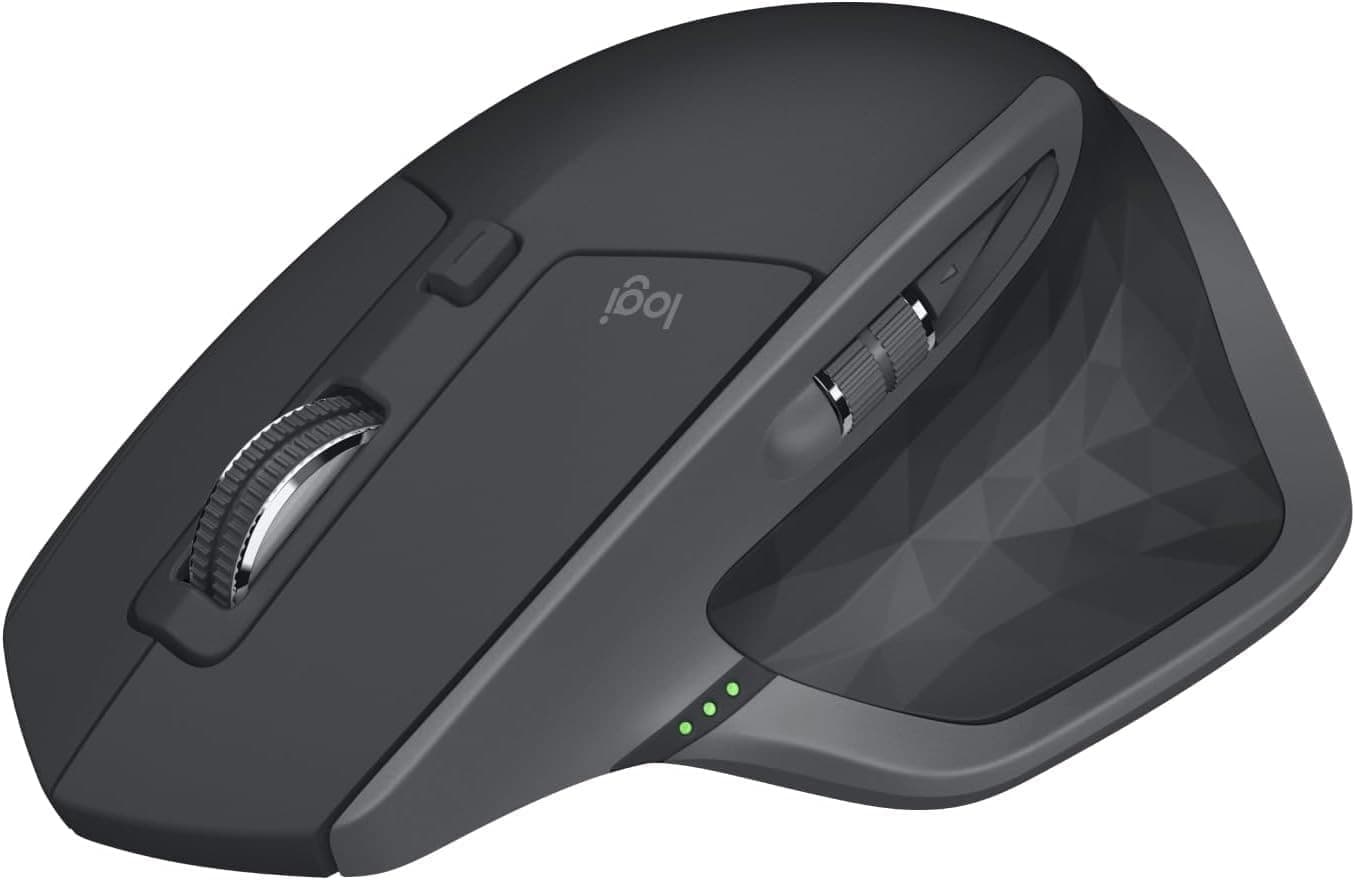Logitech MX Master 2S Bluetooth Edition Wireless Mouse - Graphite