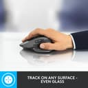 Logitech MX Master 2S Bluetooth Edition Wireless Mouse, Multi-Surface, Hyper-Fast Scrolling, Ergonomic, Rechargeable, Connects Up to 3 Mac/PC Computers - Graphite thumbnail 3