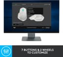 Logitech MX Master 2S Bluetooth Edition Wireless Mouse, Multi-Surface, Hyper-Fast Scrolling, Ergonomic, Rechargeable, Connects Up to 3 Mac/PC Computers - Graphite thumbnail 10