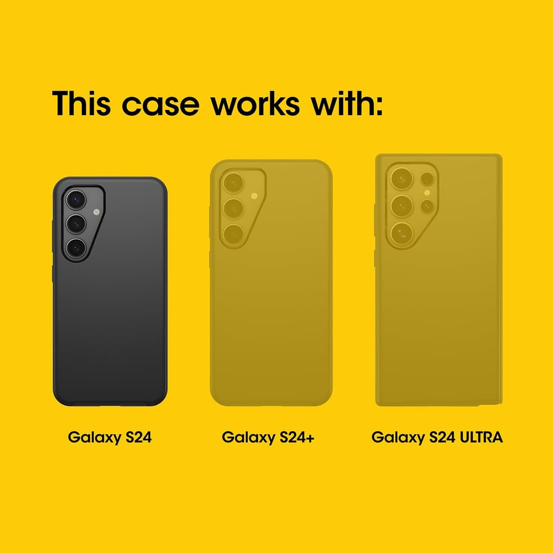 OtterBox Defender Case for Samsung Galaxy S25/S24, Black - Image 4