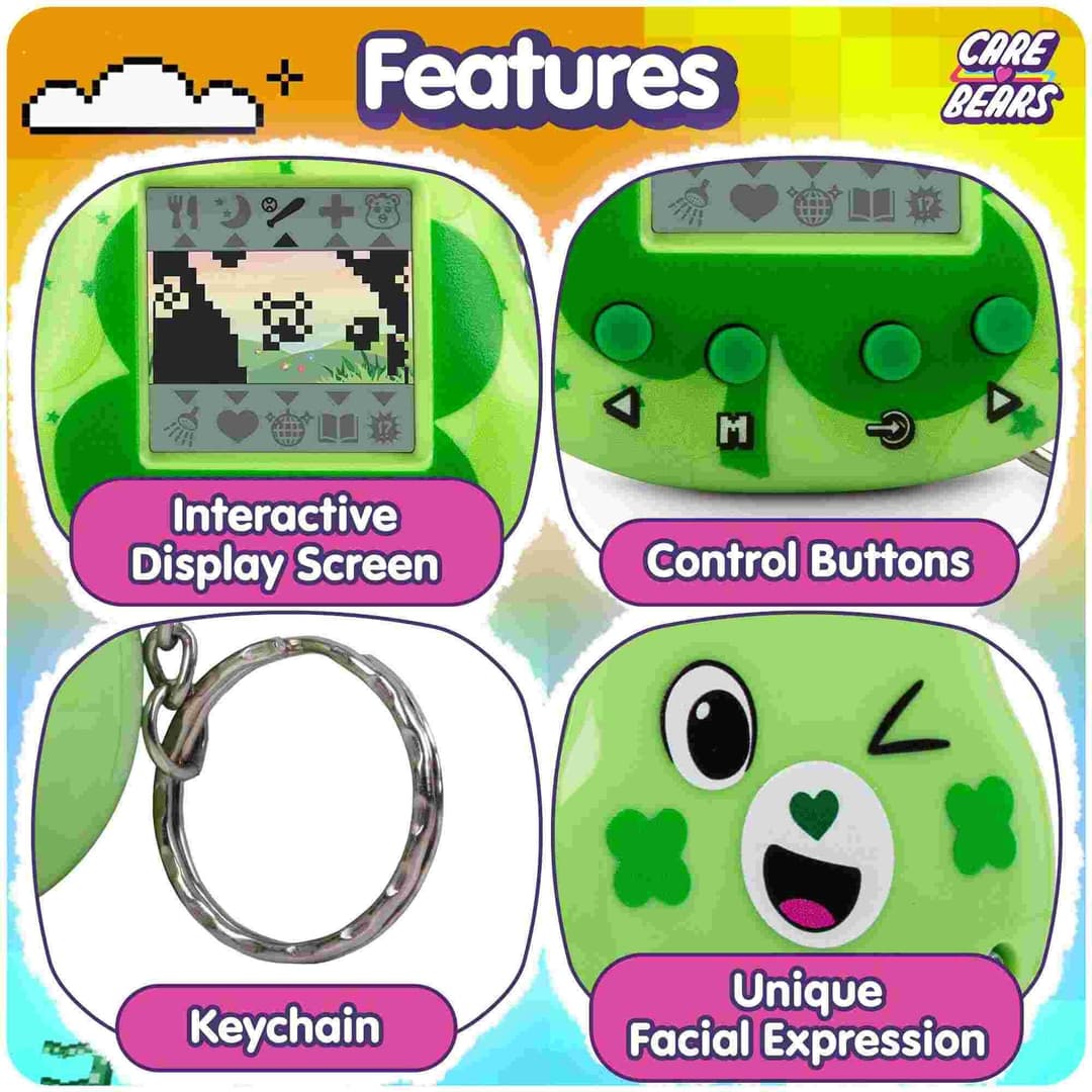 Thumbs Up Care Bears Digital Pet - Good Luck Bear - Image 5