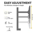 FELLOWES Seasa Single Arm Tilt 32" Monitor Stand thumbnail 4