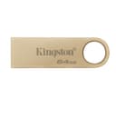 Kingston DataTraveler SE9 G3 USB 3.2 Gen 1 Flash Drive 64GB - Gold thumbnail 1