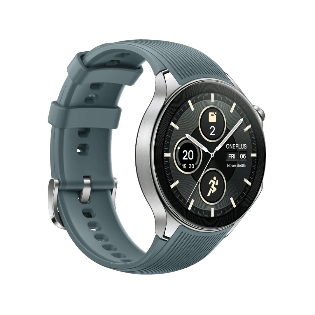 OnePlus Watch 2 Radiant Steel Smartwatch - Radiant Steel - Image 3