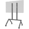 H714-BG AV Cart with Base Configuration, Black & Gray