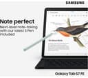 Samsung Galaxy Tab S7 FE 12.4-inch Wi-Fi 128GB 6GB RAM Tablet with S Pen - Mystic Silver thumbnail 2