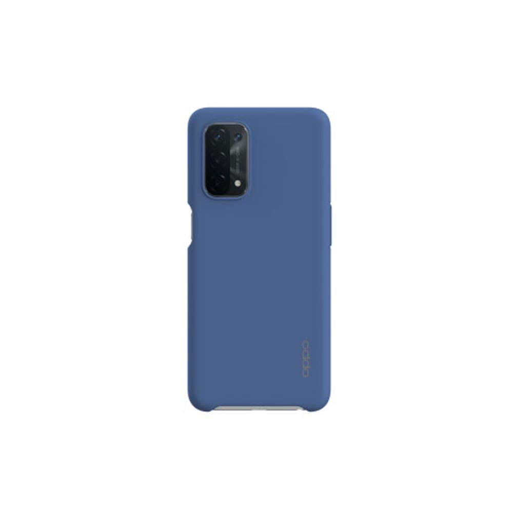 OPPO A74 & A54 Silicone Case Liquid Silicone, Lightweight Design - Blue - Image 1
