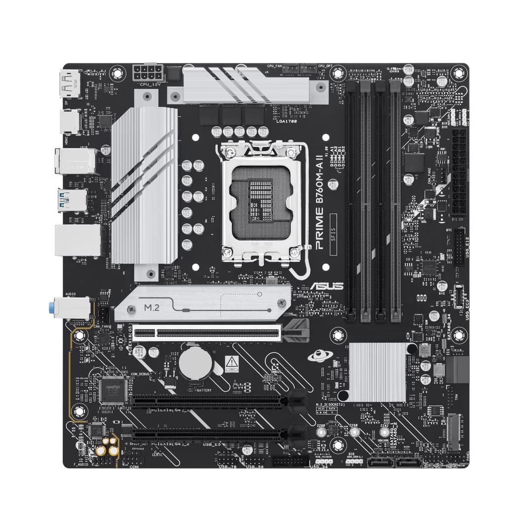 ASUS PRIME B760M-A II-CSM Intel B760 LGA 1700 micro ATX - Image 1