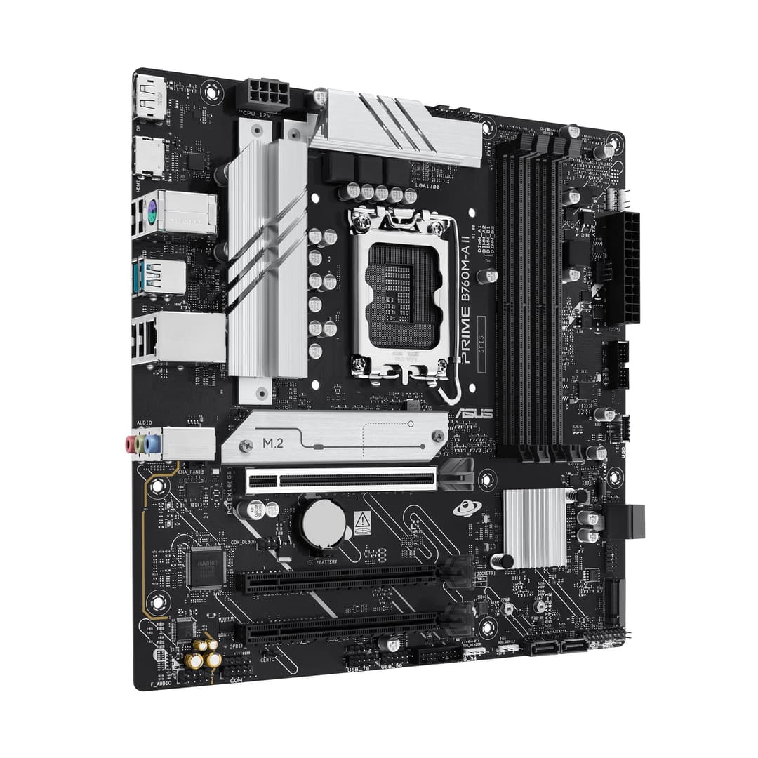 ASUS PRIME B760M-A II-CSM Intel B760 LGA 1700 micro ATX - Image 2