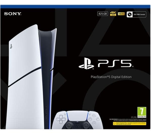 Sony PlayStation 5 Slim 825GB Digital Edition Console - Image 2