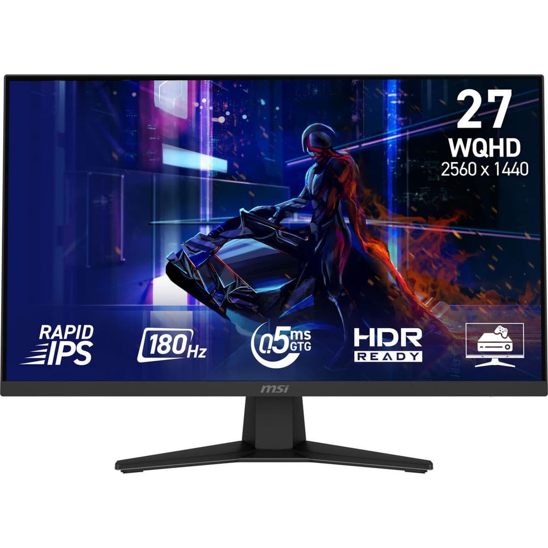 MSI MAG 274QF Quad HD 27" Rapid IPS LCD Gaming Monitor - Black - Image 1