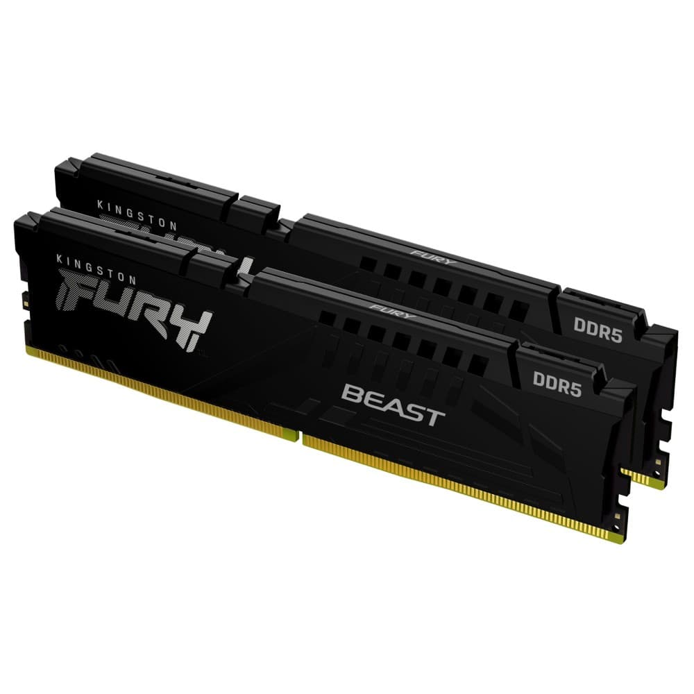 Kingston FURY Beast KF560C30BBEK2-32 32GB (2 x 16GB) 6000MHz DDR5 (Kit of 2) Desktop RAM