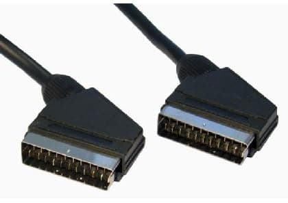 Cables Direct 10m Gold Plated SCART Video Cable - Image 1