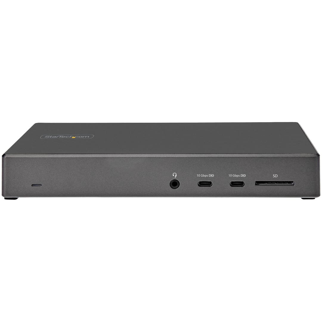 StarTech.com USB C Dock - Triple 4K Monitor USB Type-C Docking Station - 100W Power Delivery - DP 1.4 Alt Mode & DSC, 2x DisplayPort 1.4/HDMI 2.0 - 6xUSB (2x 10Gbps) - Windows/Chrome - Image 3