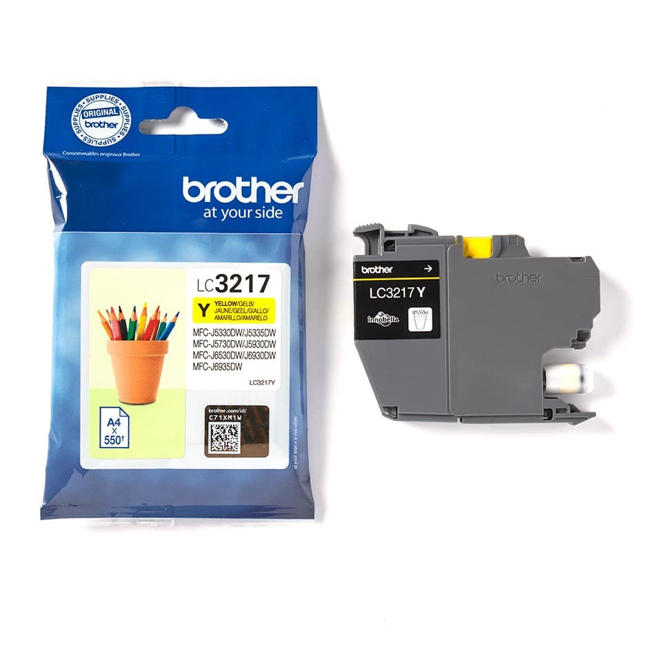 Brother LC3217Y ink cartridge 1 pc(s) Original Yellow - Image 4