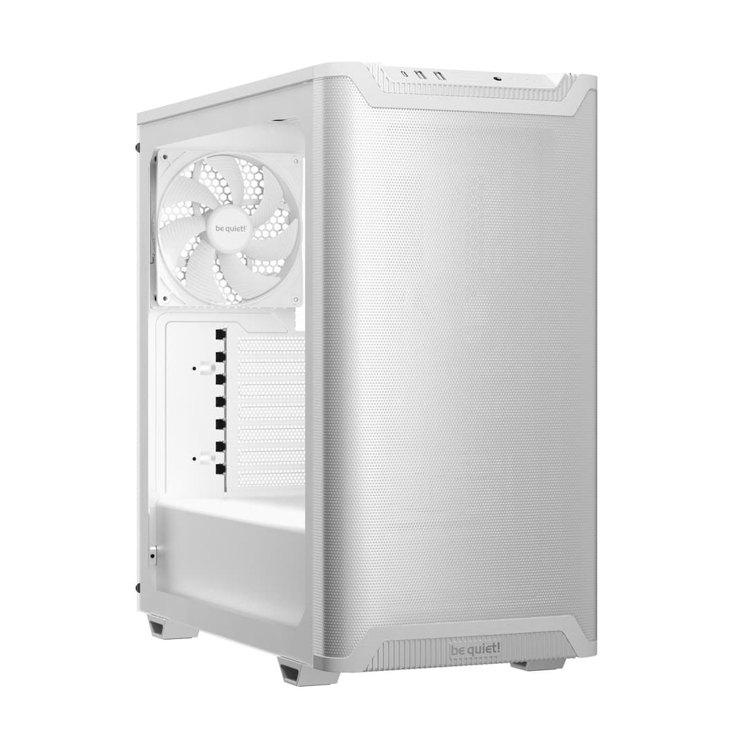 be quiet! Pure Base 501 Airflow ATX Mid Tower Gaming PC Case - Black - Image 1