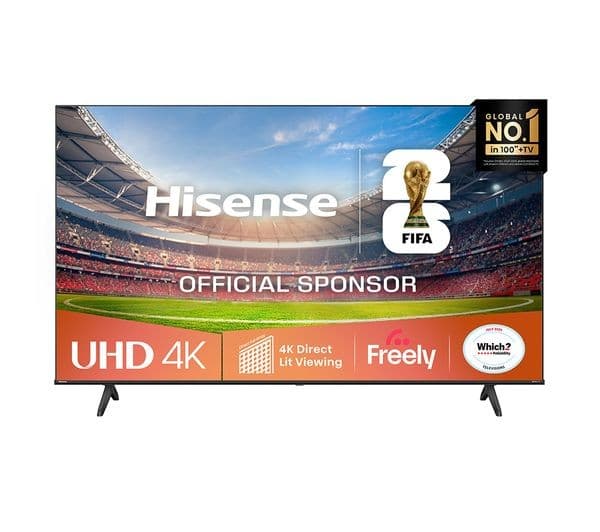Hisense A6Q 4K UHD HDR Smart LED TV with Freely - 65-inch (65A6QTUK) - Image 1