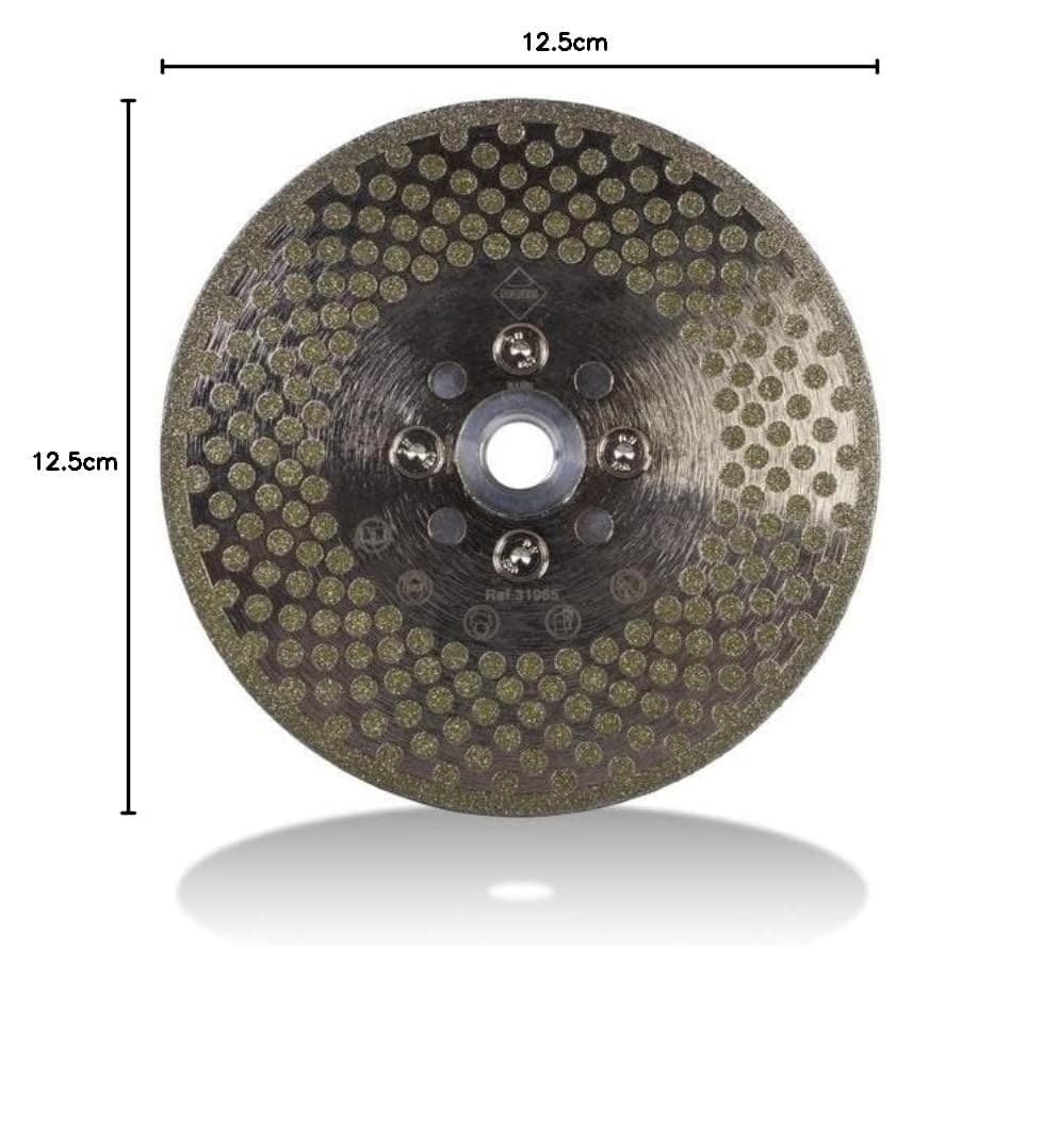 Rubí 31965 ECD Disc 2-in-1 Fine Rough Super Pro 125 mm - Image 4