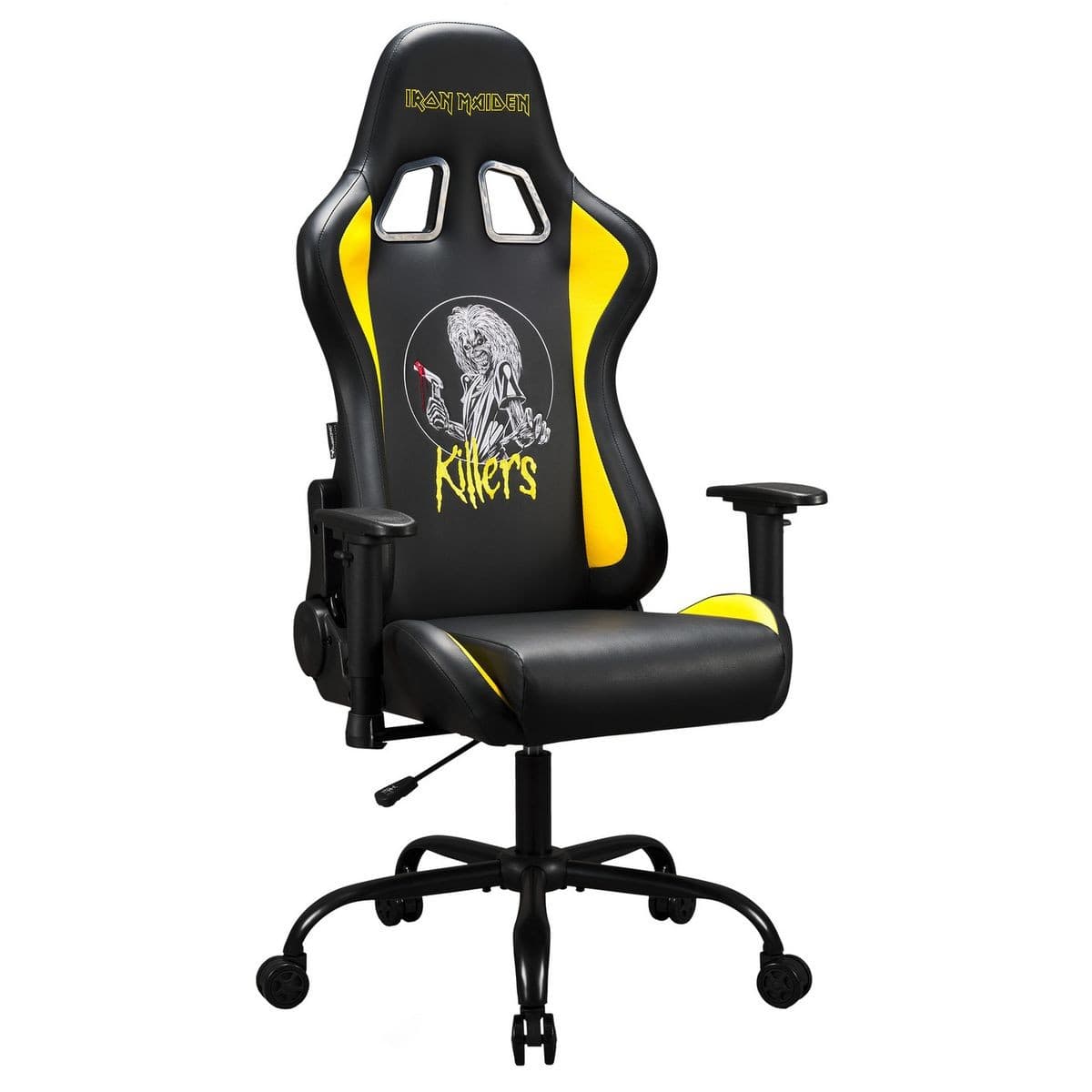 Subsonic Iron Maiden Killers Pro Gaming Chair - Black and Yellow