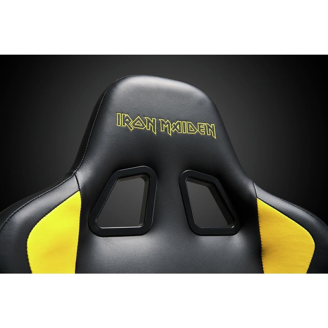 Subsonic Iron Maiden Killers Pro Gaming Chair - Black and Yellow - Image 7