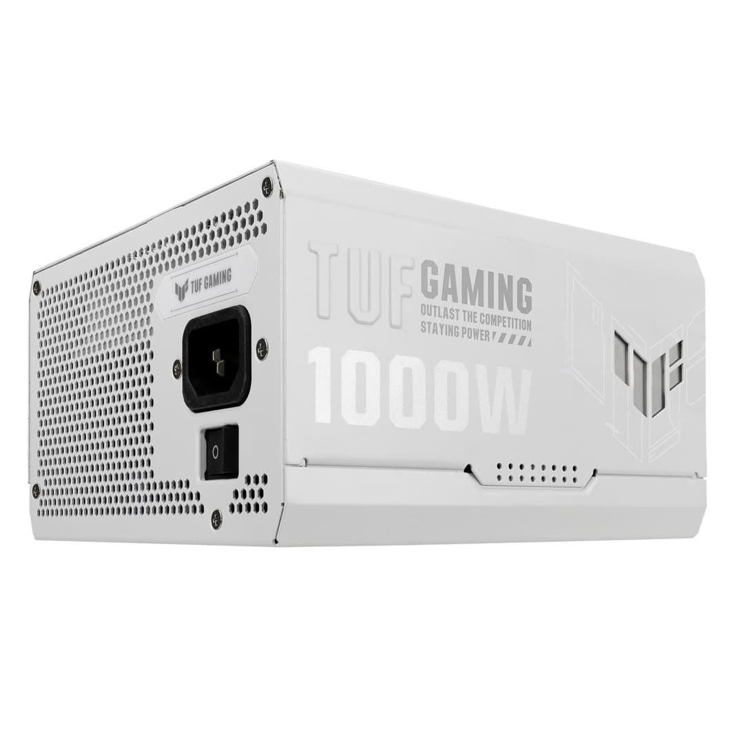 ASUS TUF Gaming 1000W 80 PLUS Gold Fully Modular ATX 3.0 Power Supply - White - Image 4