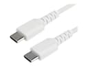 StarTech USB-C to USB-C Cable 1m White thumbnail 2